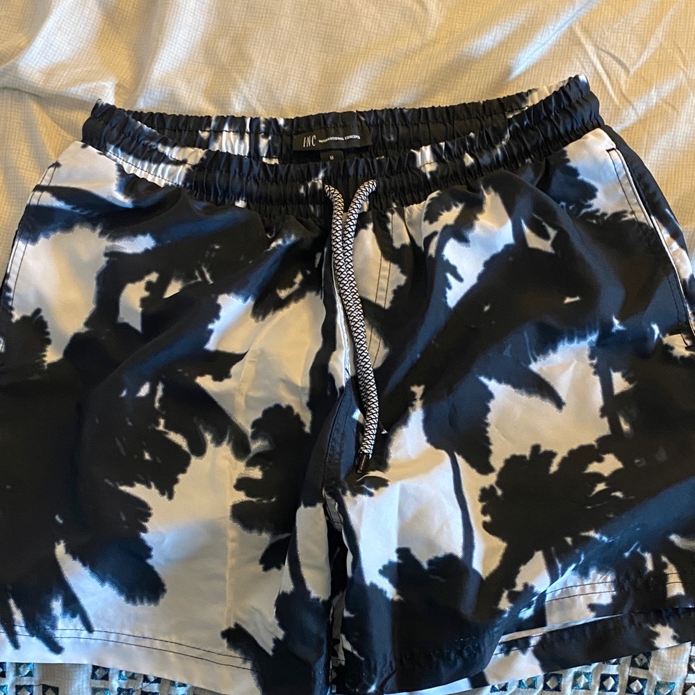 INC International Concepts Men's Monochrome Athletic Shorts